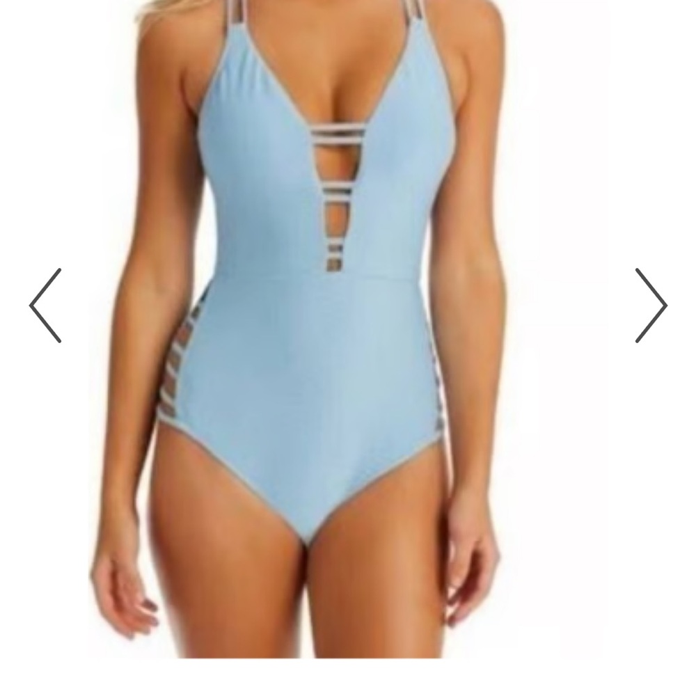 Jessica Simpson one-piece swimsuit